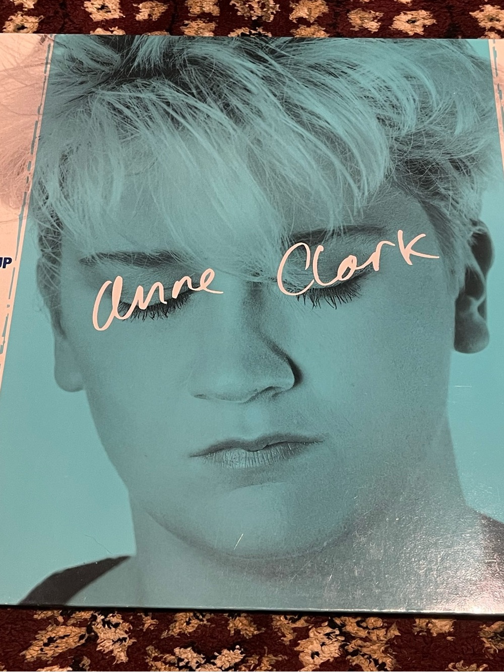 ANNE CLARK JOINED UP WRITING INK MINK 5 ELECTRO SPOKEN WORD INNER vinyl record